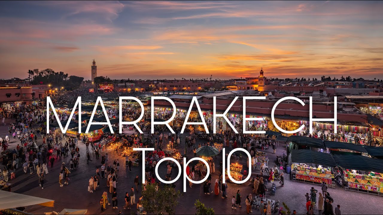 TOP 10 Places in MARRAKECH | Morocco Travel Video