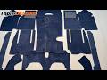 Vidéo: Moquette de sol pour Austin-Healey BN4 100six + BT7 roadster (3000 Mk I) 1956-1962 boite avant gauche