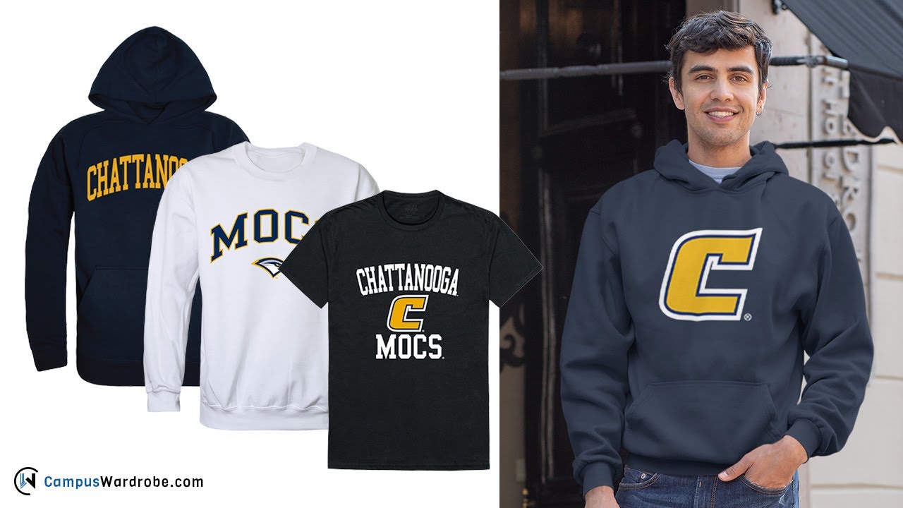 UTC University of Tennessee at Chattanooga MOCS – NCAA T-Shirts Hoodies Sweatshirts Hats Crewnecks