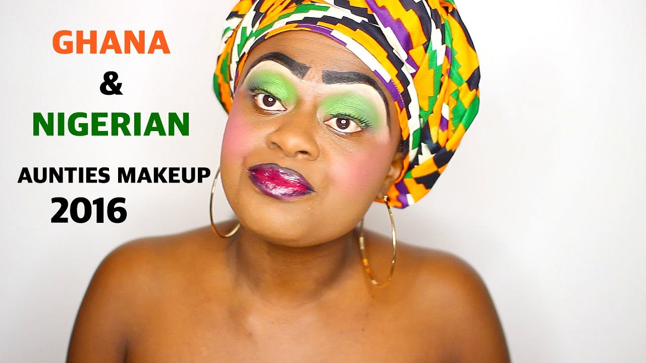 GHANA NIGERIAN AUNTIES MAKEUP 2016 WORST MAKEUP EVER