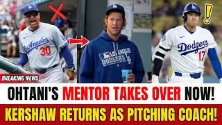 URGENT: Dodgers FIRE Dave Roberts! Ohtani's Mentor Takes Over & Kershaw Returns as Pitching Coach!