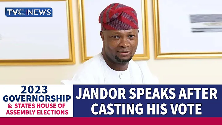 #Decision2023 | Lagos PDP Governorship Candidate Votes, Decries Intimidation Of Voters