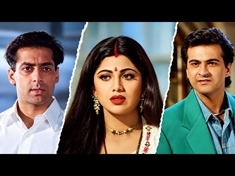 Dil Ke Sau Tukde Har Tukde Pe Tera Naam |Auzaar| Salman Khan, Shilpa Shetty, Sanjayl Kuma Sanu, Alka