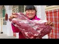 【陕北霞姐】172元4斤牛肉，霞姐教你陕北“烩牛肉”，炖的软软的，最适合降温吃！