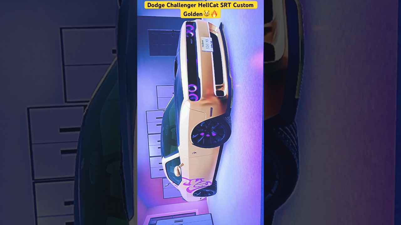 Dodge HellCat HellCat SRT Custom Golden😼🔥 