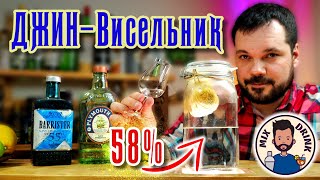 ДЖИН - ВИСЕЛЬНИК 58% | проверка рецепта, ТЕСТ и коктейль Джин-тоник