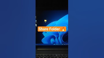 Share Folder 🤯 🔥|  Day-0230 | Windows Tips #window #techreels #reel #short #windows11
