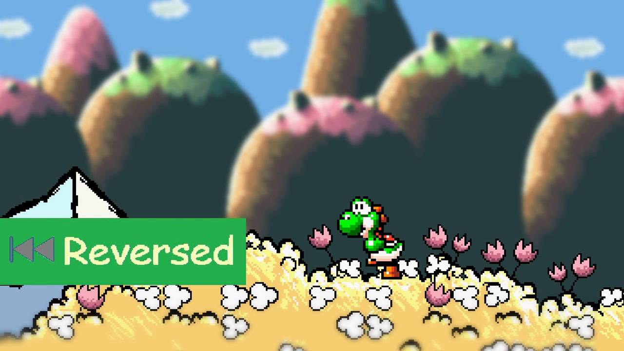 Yoshi's Island Flower Garden Theme reversed YouTube