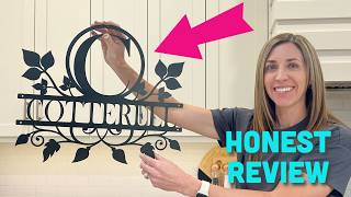 The Most Thoughtful Amazon Gift Nobody Sees Coming — Extrabily Custom Metal Name Sign Review