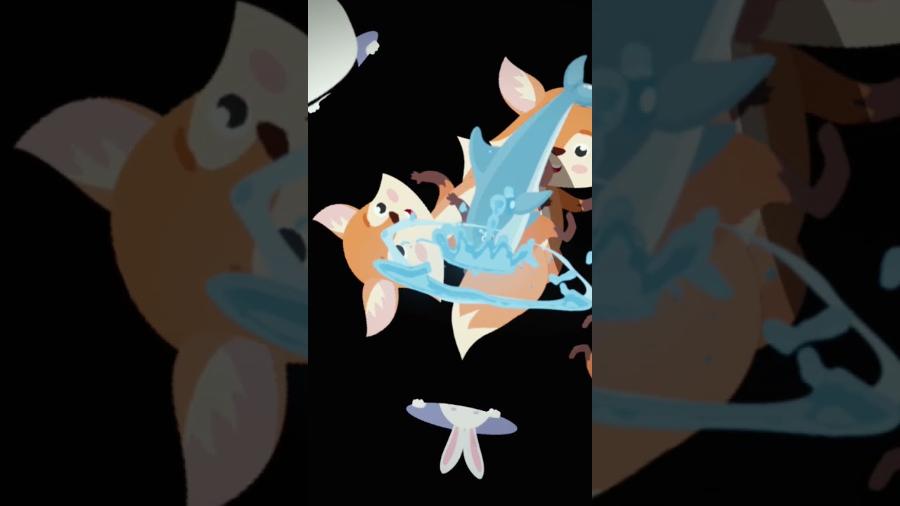 squirrels, rabbits and dolphins 