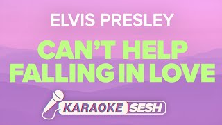 Elvis Presley - Can't Help Falling In Love (Karaoke) chords