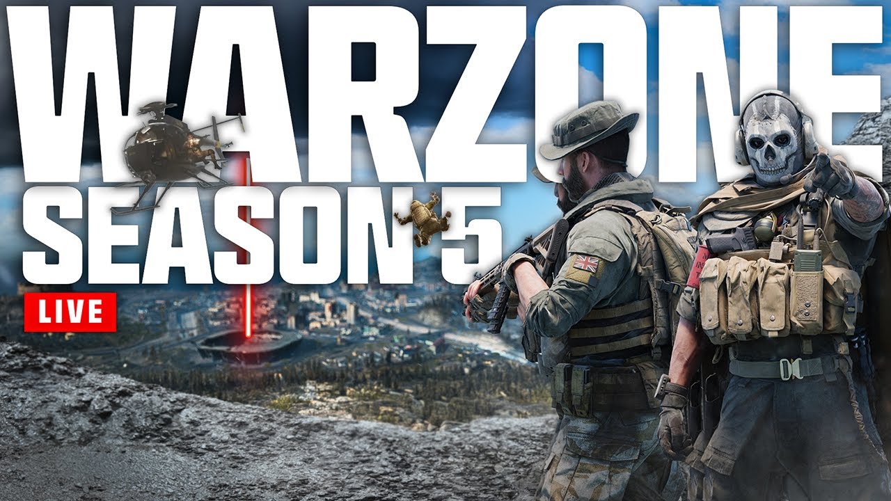 🔴LIVE - Warzone Season 5