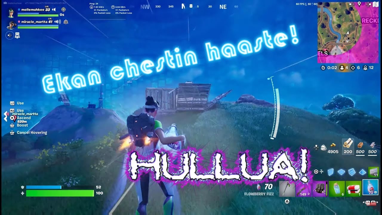 Fortnite ekan chestin haaste
