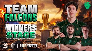 PGS 8 2026 | POV - Team Falcons | Winners Stage | PUBG Pro-Player