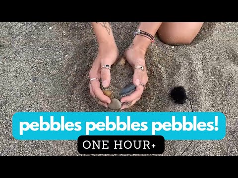 Wet PEBBLES Dry PEBBLES Beach PEBBLES! Hour+ Featuring Other Talented Artists!