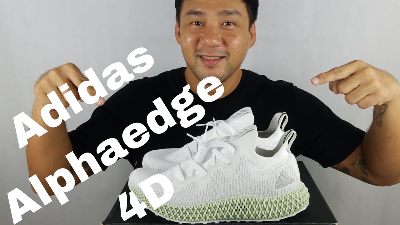 Alpha Edge 4D White (Unboxing and Detailed look) Weakest 4D Adidas released?