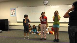 Zoe speaking Spanish