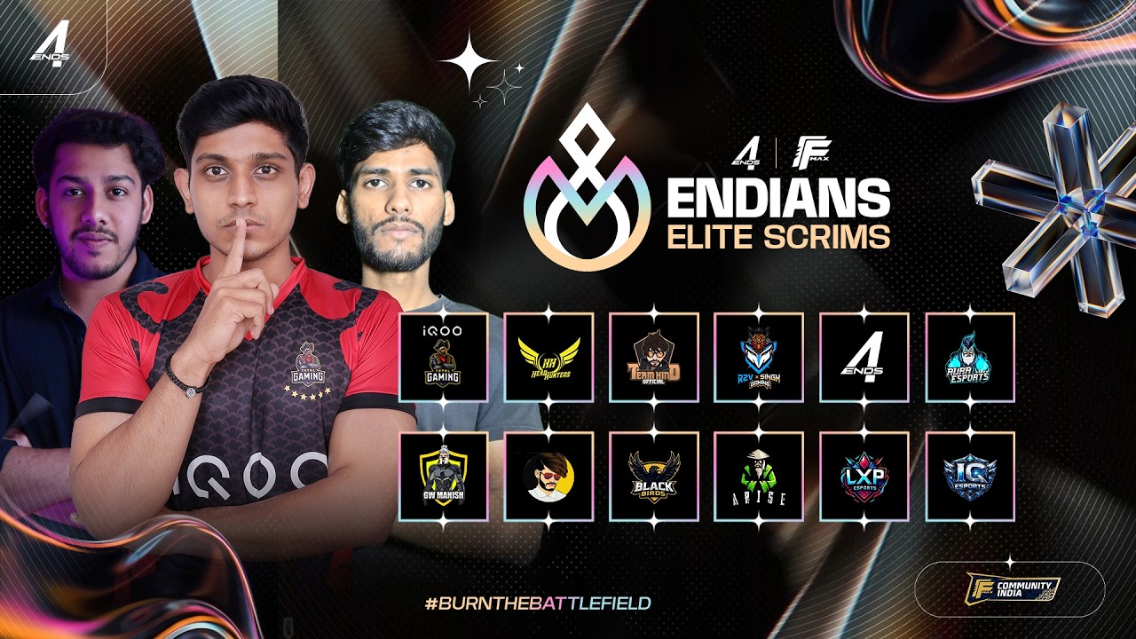 🔴ENDIANS ELITE SCRIMS - GRAND FINALS - DAY 4 