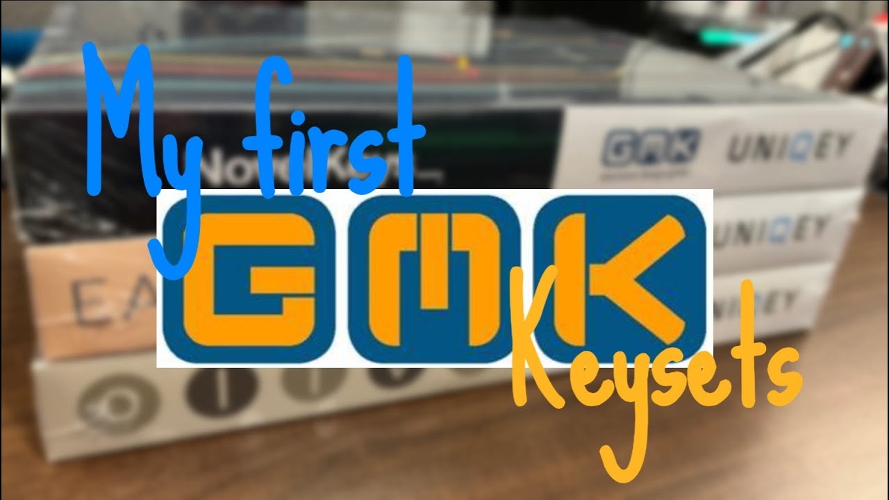 My first GMK Keysets