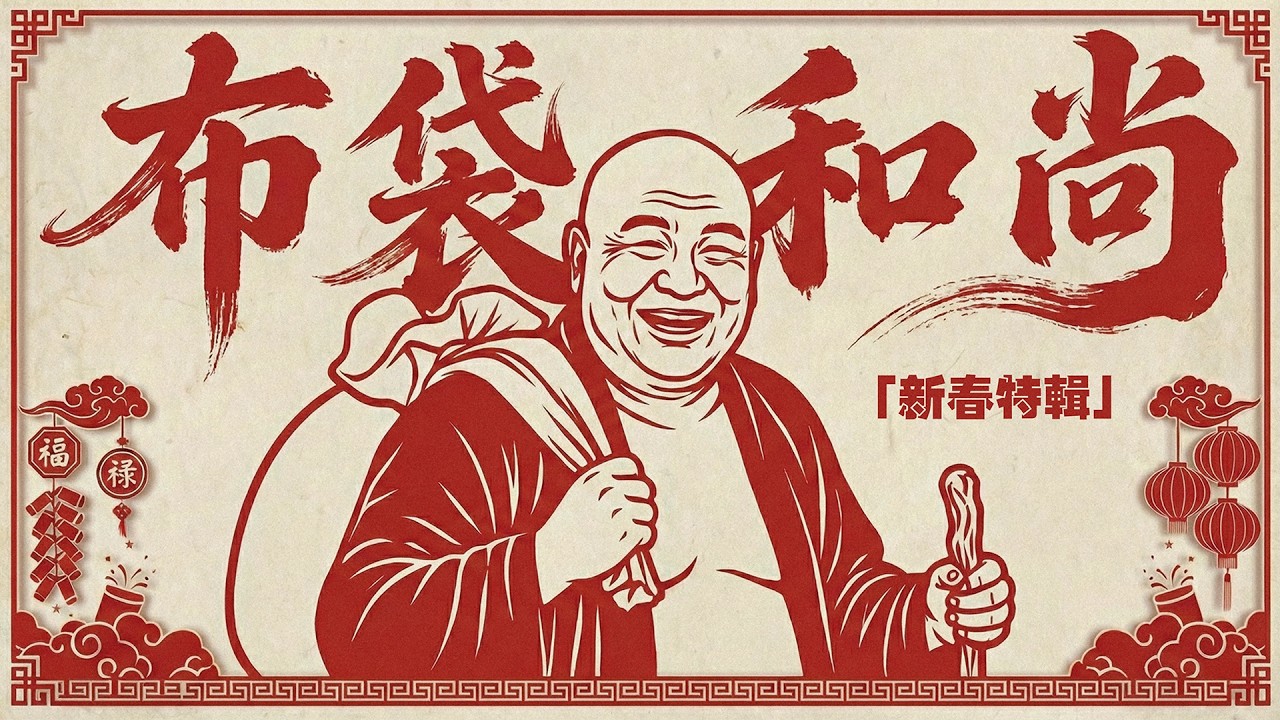 布袋和尚：放下布袋千愁散，笑口常開彌勒佛｜一百個人的一生・高僧篇