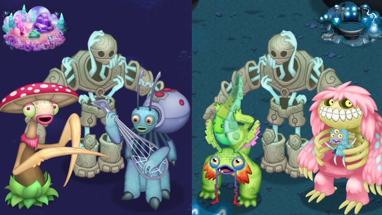 Ethereal Island Trio Vs Wublin Island Trio ( Monculus Update )