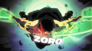 「🔥 Zoro - King of Hell🐉 」 | ORQUESTRA MALDITA | One Piece | [EDIT/AMV] Quick! || Alight Motion!📱