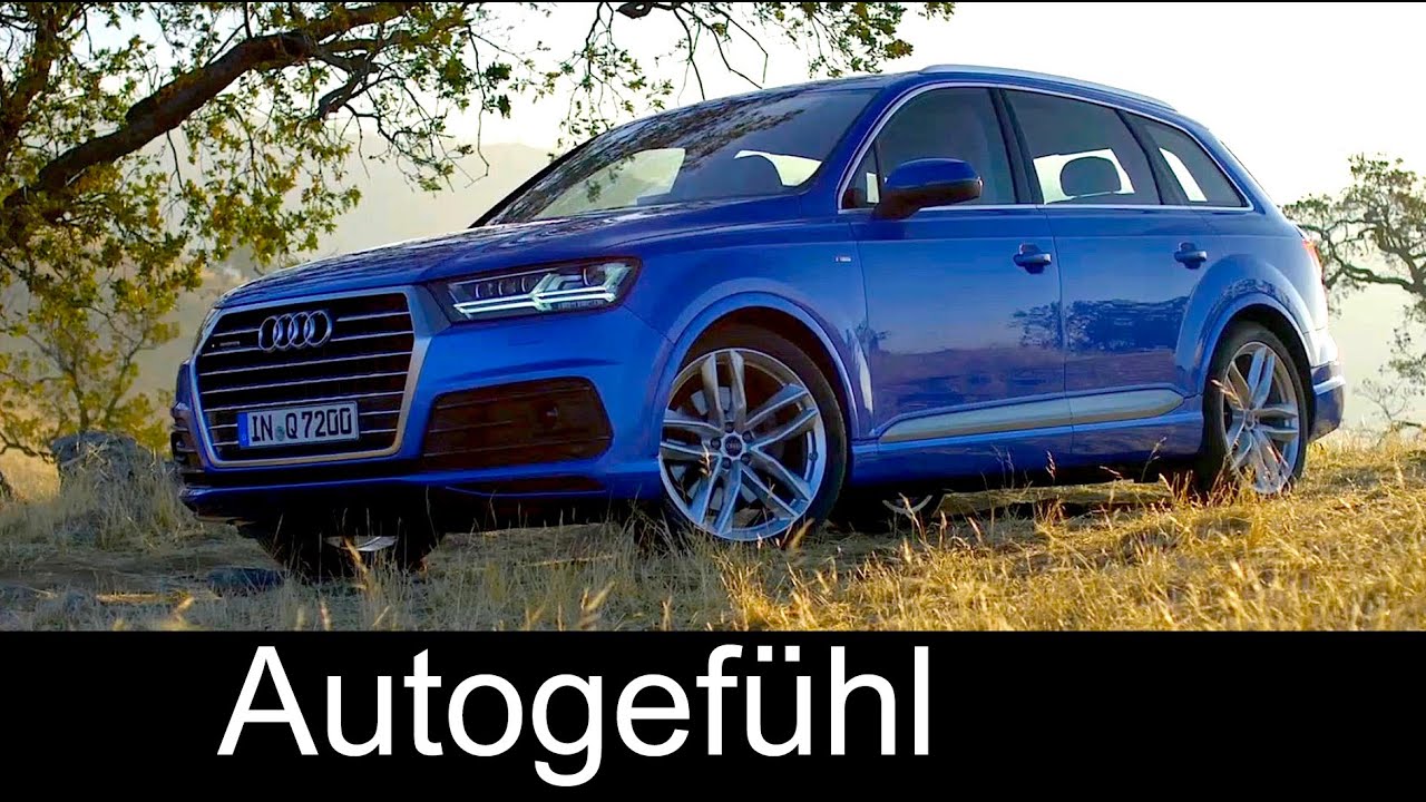 All-new Audi Q7 2nd generation with stunning interior! & driving exterior shots - Autogefühl