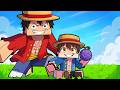 O FILHO do LUFFY no ONE PIECE Minecraft !