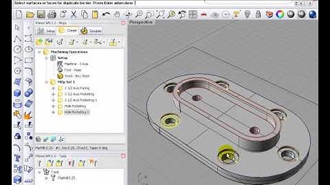 Video_8_2-1/2 Axis Tutorials Hole Pocketing