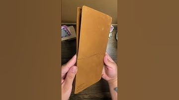 Unboxing my Traveler’s Company Journal in Camel🤎 #travelersnotebook #journal #unboxing #journaling