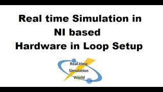 Real time Simulator | PXIe | Compact RIO |  HIL Simulator | Hardware-in-loop