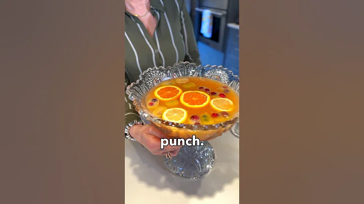 I always love to offer guests a tasty non-alcoholic punch and this is so easy to make. ENJOY🏡❤️