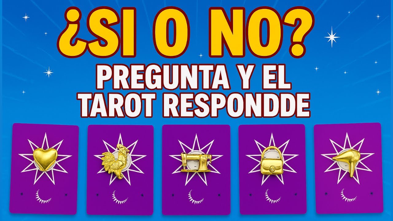 Pregunta al Tarot ¿Si o No? extendida. Tirada atemporal #tarot #interactivo #lecturadecartas