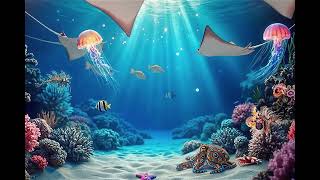 Calming Underwater World Soft Ocean Light & Peaceful Sea Life screenshot 4