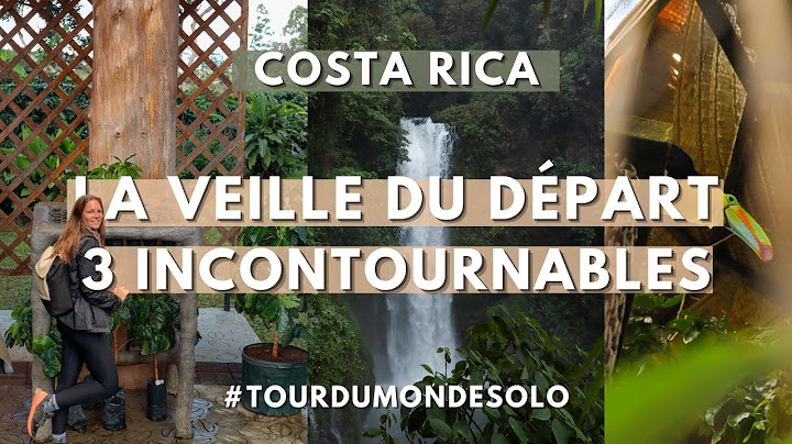 Dernier stop au Costa Rica : plantation de CAFE, VOLCAN Poàs et La Paz Waterfall Gardens