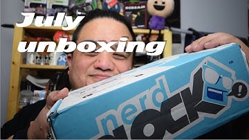 Nerd Block Unboxing July