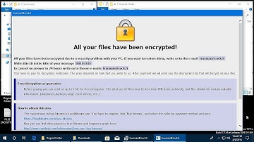 AppCheck Anti-Ransomware : CrySis Ransomware (.id-{Random}.[trueman@cock.li].bip) Block Video
