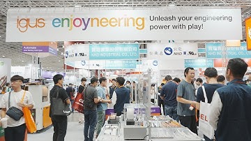 igus® 易格斯 2023 台北國際自動化工業大展 Taipei Automation 展後回顧