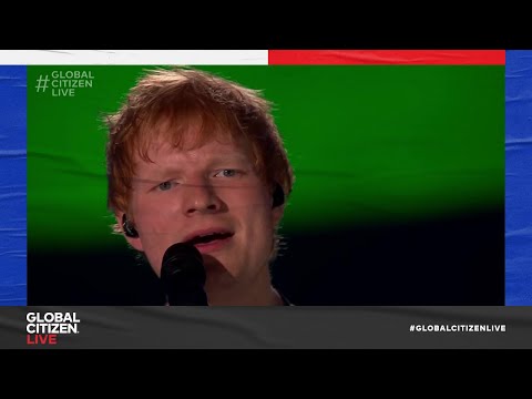 Ed Sheeran Performs &#039;Thinking Out Loud&#039; Live in Paris | Global Citizen Live