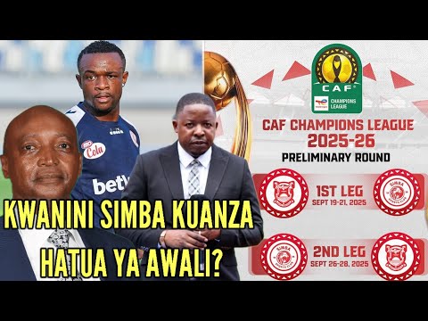 SALAMBA CAF WATOBOA SIRI SIMBA KUNZIA HATUA YA AWALI KWA GABORONE WAKIZUBAA WAMEKWISHAAA