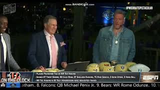 Pat Mcafee show. 2024 Vikings Draft.  Vikings make a move for Dallas Turner.