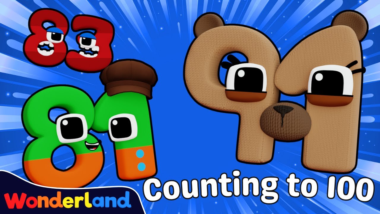 Wonderland: Counting to One Hundred | Learn to Count 1 to 100