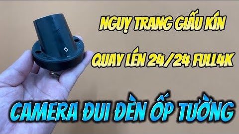 Camera Ngụy Trang Đui Đèn Ốp Tường Hàng ĐỘC QUYỀN , Đui Đèn Gắn Camera Wifi Xem Trên Điện Thoại