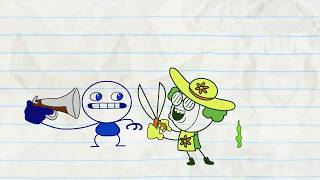 Family Cartoons - Lawn And Order - Pencilmation 2019