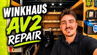 Broken Winkhaus AV2 Mechanism Fixed