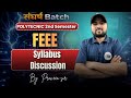 FEEE | Polytechnic 2nd Semester | Syllabus Discussion | TBB Polytechnic