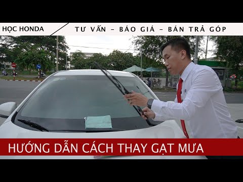 Video: Gạt mưa Honda Civic giá bao nhiêu?