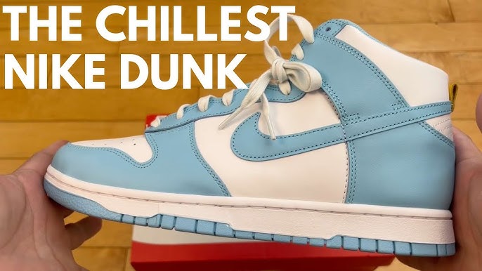 Nike Dunk High Blue Chill Unboxing + On Feet! 