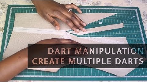 Pattern Drafting Tutorial – Dart Manipulation – Multiple Darts • Elewa