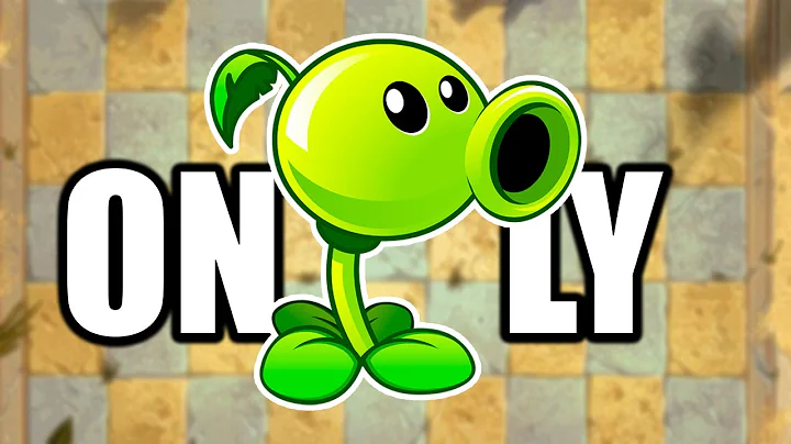 Can YOU Beat PvZ 2 With ONLY PEASHOOTERS ? (Part 1)